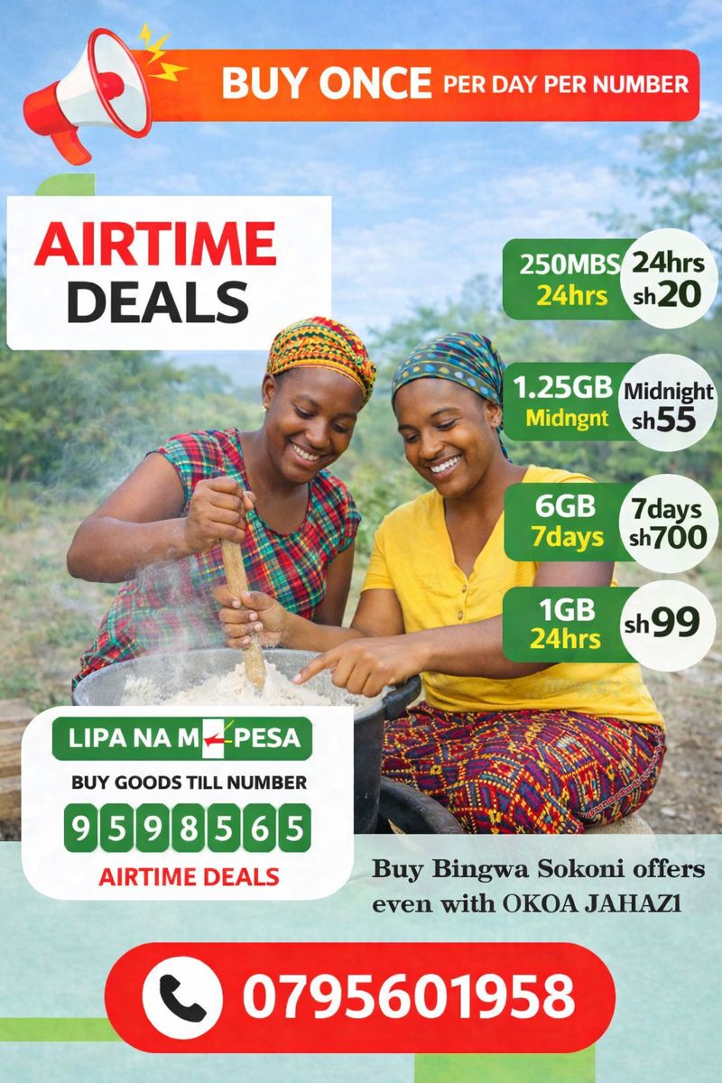 Bingwa Sokoni Bundles Kenya: How to Buy Using Till Number 4185628